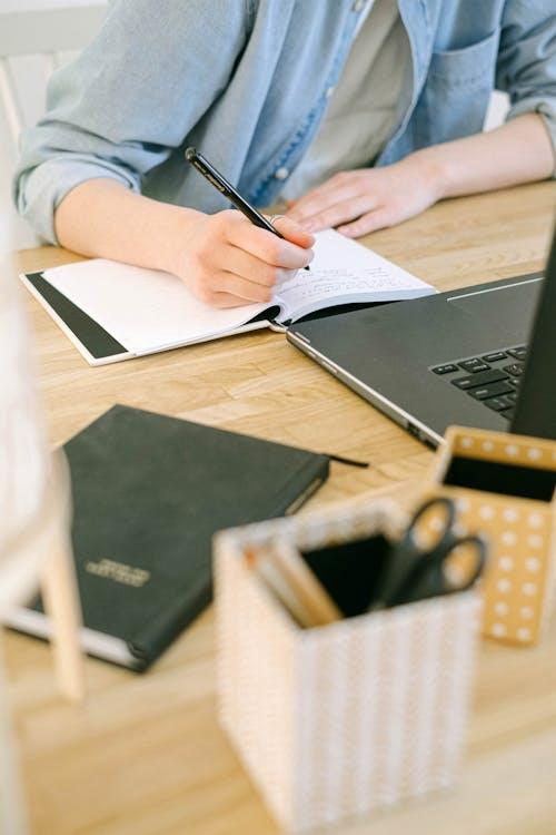 Person taking notes
