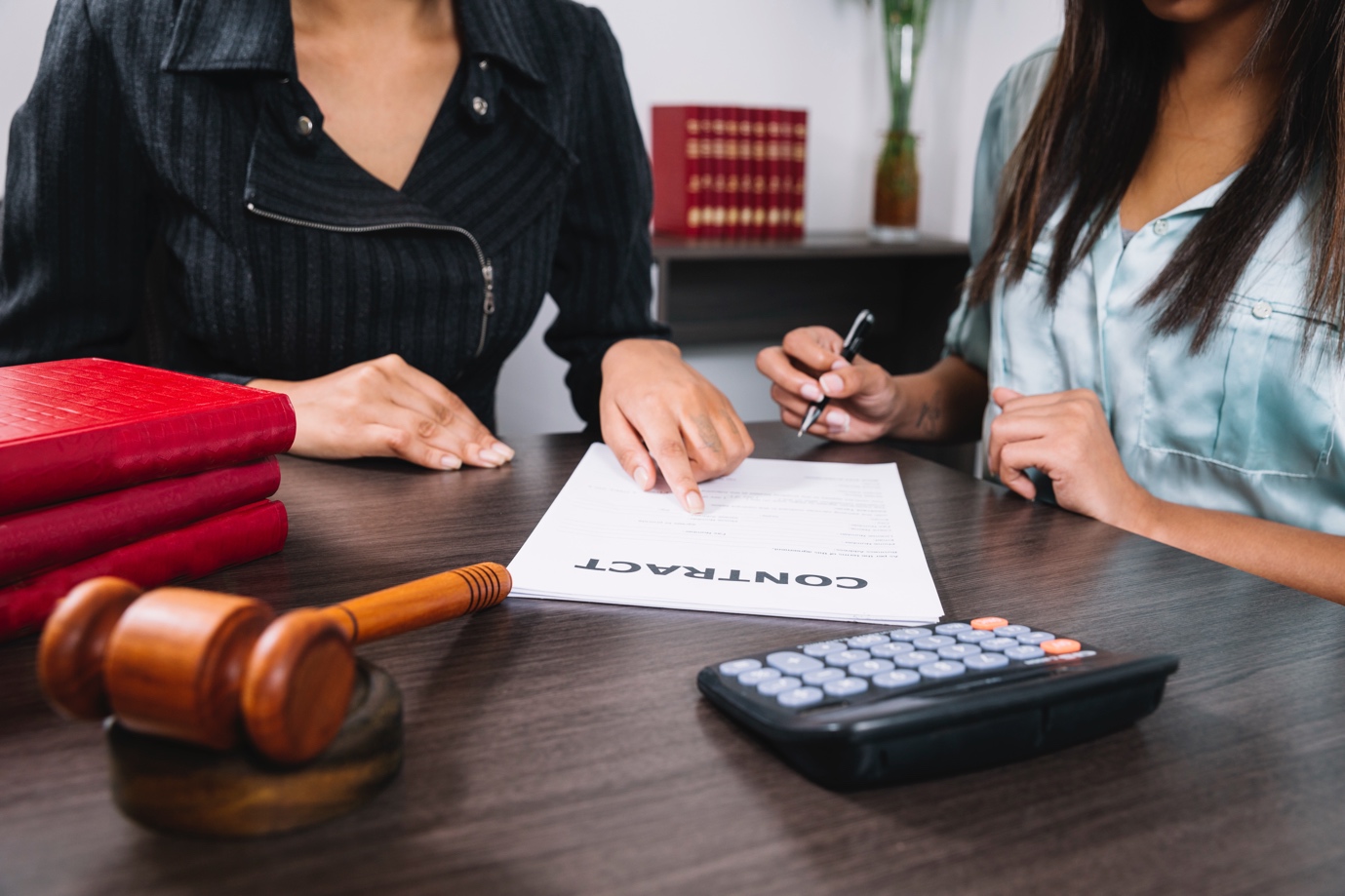 Homeowner consulting with a foreclosure attorney in Corpus Christi