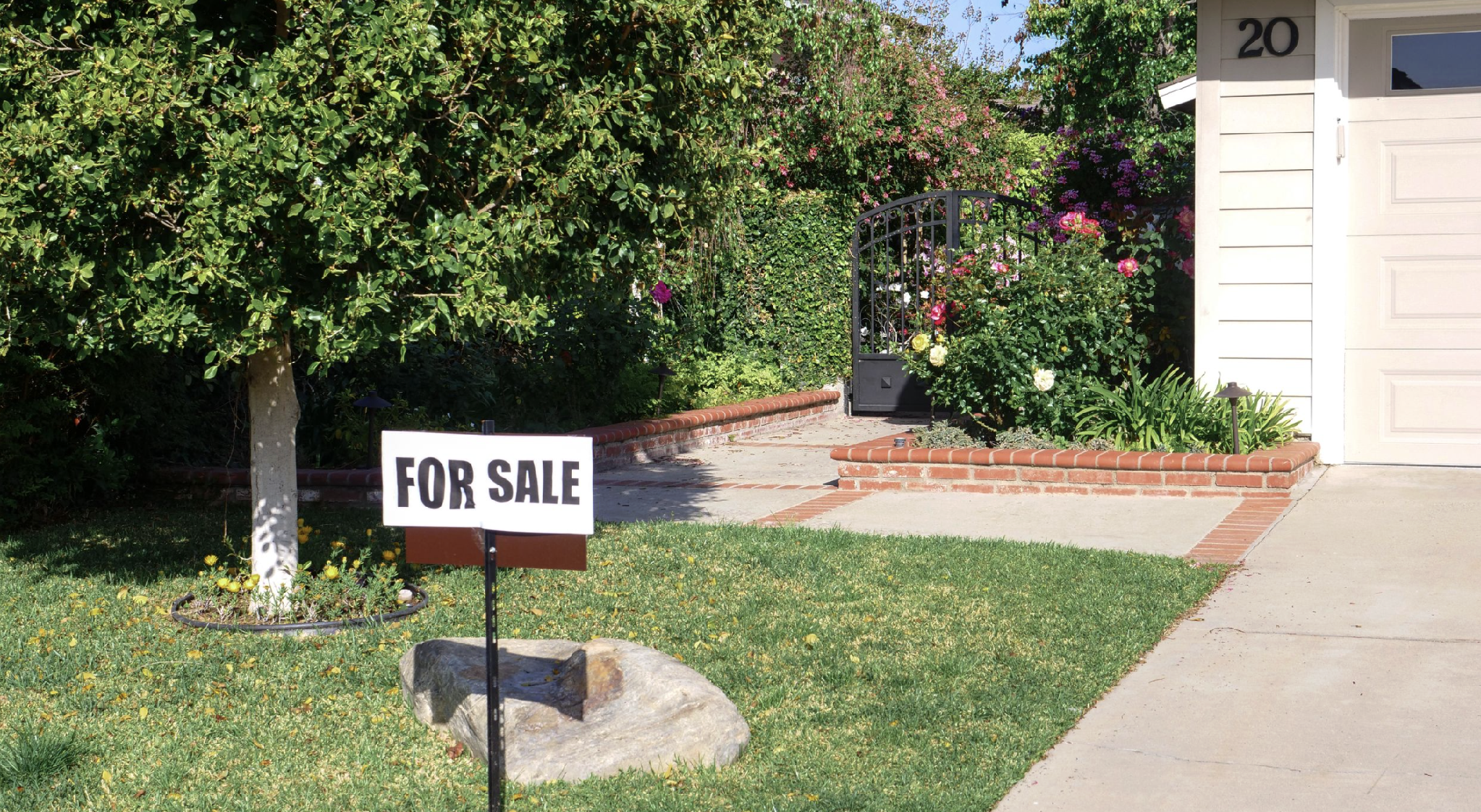A listed home reflects how financial strain can put ownership at risk.